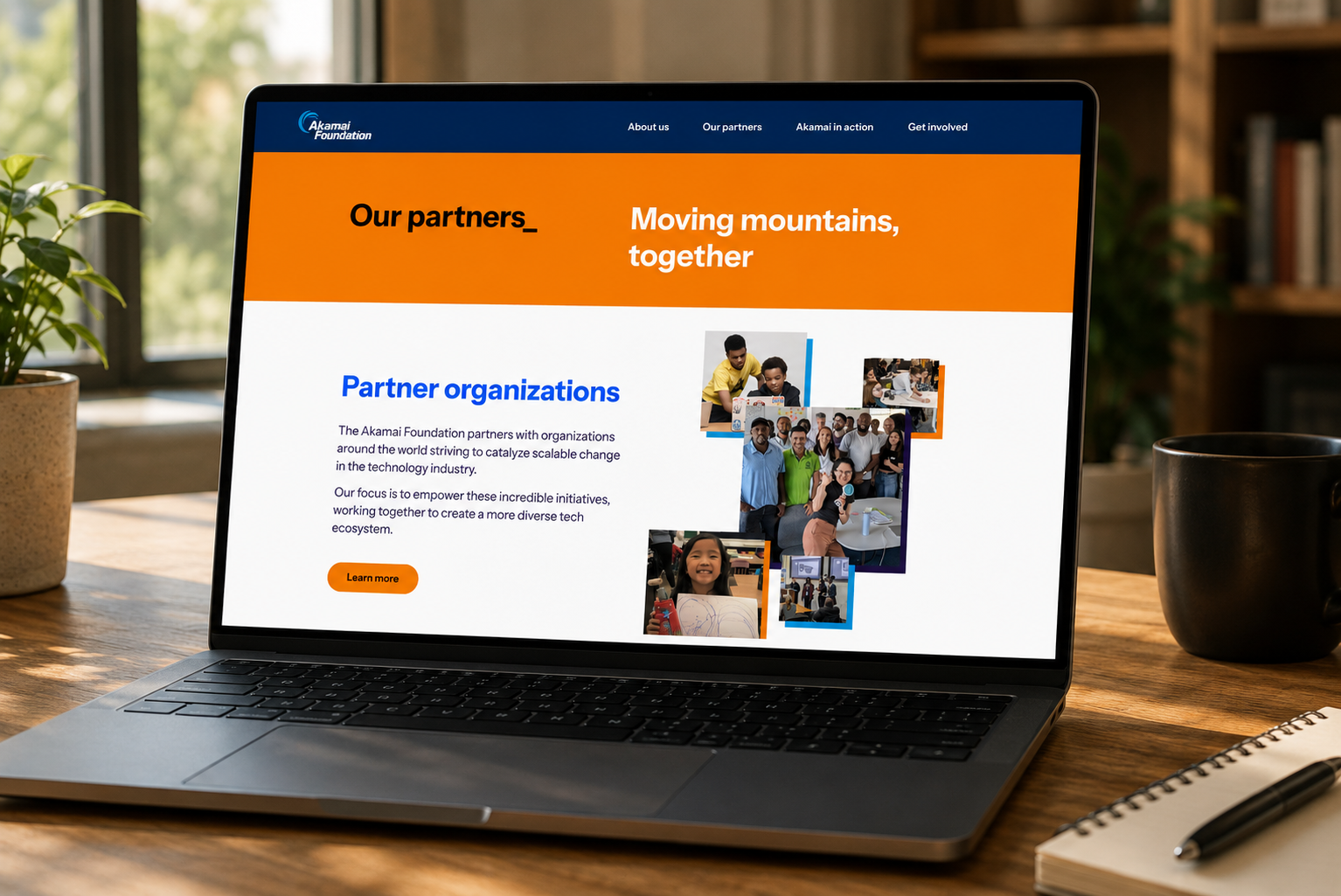 Partners section