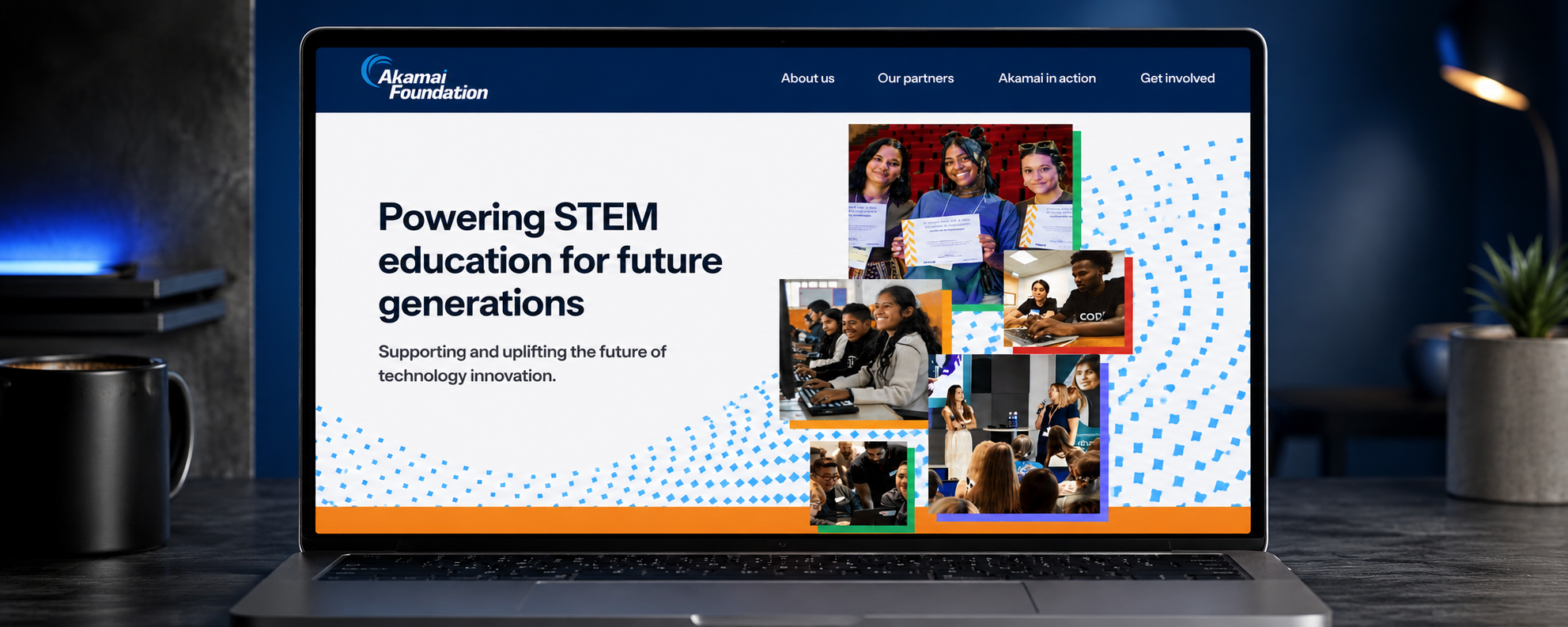 Akamai Foundation website