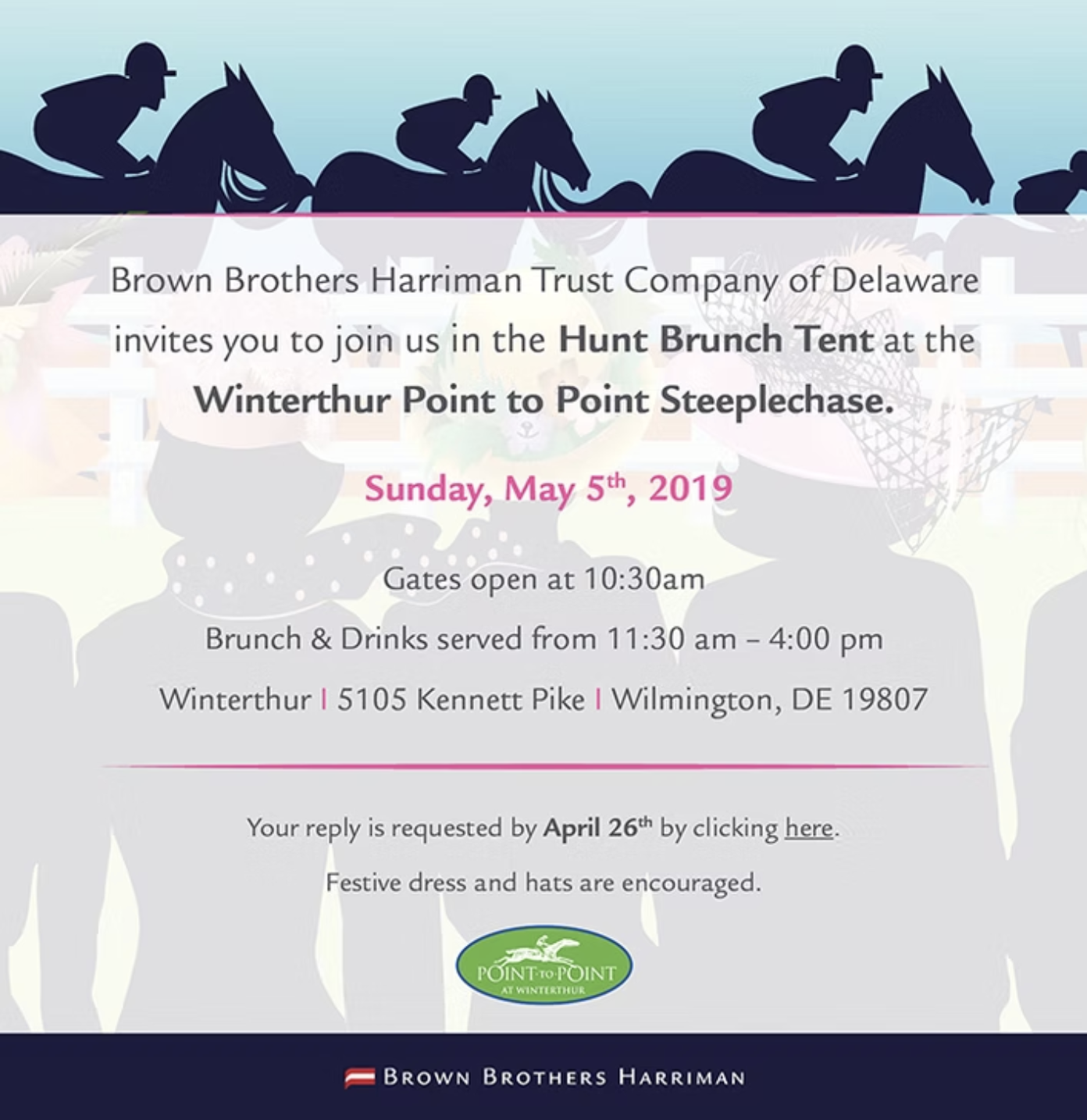 BBH Steeplechase Invitation